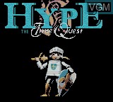 Image de l'ecran titre du jeu Hype - The Time Quest sur Nintendo Game Boy Color