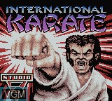 Image de l'ecran titre du jeu International Karate 2000 sur Nintendo Game Boy Color