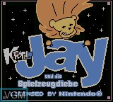Image de l'ecran titre du jeu Jay und die Spielzeugdiebe sur Nintendo Game Boy Color