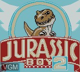 Image de l'ecran titre du jeu Jurassic Boy 2 sur Nintendo Game Boy Color