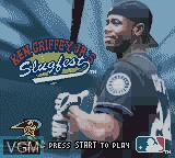 Image de l'ecran titre du jeu Ken Griffey Jr.'s Slugfest sur Nintendo Game Boy Color
