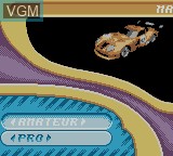 Image du menu du jeu Le Mans 24 Hours sur Nintendo Game Boy Color