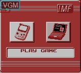 Image du menu du jeu Mission Impossible sur Nintendo Game Boy Color