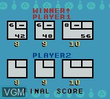 Image du menu du jeu 10 Pin Bowling sur Nintendo Game Boy Color