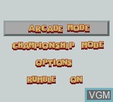 Image du menu du jeu Ready 2 Rumble Boxing sur Nintendo Game Boy Color