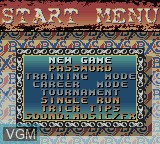 Image du menu du jeu Road Champs - BXS Stunt Biking sur Nintendo Game Boy Color