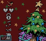 Image du menu du jeu Santa Claus Junior sur Nintendo Game Boy Color