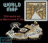 Image du menu du jeu Speedy Gonzales - Aztec Adventure sur Nintendo Game Boy Color