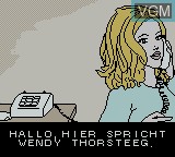 Image du menu du jeu Wendy - Der Traum von Arizona sur Nintendo Game Boy Color