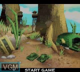 Image du menu du jeu Army Men - Air Combat sur Nintendo Game Boy Color