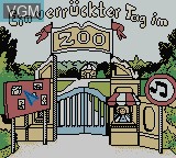 Image du menu du jeu Benjamin Blumchen - Ein verruckter Tag Im Zoo sur Nintendo Game Boy Color