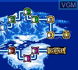 Image du menu du jeu Ice Age sur Nintendo Game Boy Color