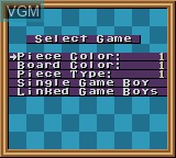 Image du menu du jeu Chessmaster sur Nintendo Game Boy Color