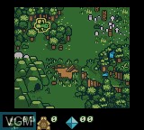 Image du menu du jeu Croc sur Nintendo Game Boy Color