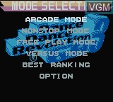 Image du menu du jeu Dance Dance Revolution GB3 sur Nintendo Game Boy Color