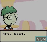 Image du menu du jeu Doug - Doug's Big Game sur Nintendo Game Boy Color