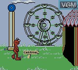 Image du menu du jeu Elmo's ABCs sur Nintendo Game Boy Color