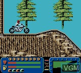 Image du menu du jeu Evel Knievel sur Nintendo Game Boy Color