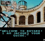 Image du menu du jeu Fort Boyard sur Nintendo Game Boy Color