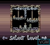 Image du menu du jeu Keep the Balance sur Nintendo Game Boy Color