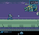 Image in-game du jeu Mega Man Xtreme sur Nintendo Game Boy Color