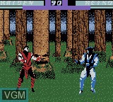 Image in-game du jeu Mortal Kombat 4 sur Nintendo Game Boy Color