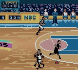 Image in-game du jeu NBA Showtime - NBA on NBC sur Nintendo Game Boy Color