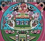 Image in-game du jeu Pachinko CR Mouretsu Genjin T sur Nintendo Game Boy Color
