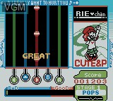 Image in-game du jeu Pop'n Music GB sur Nintendo Game Boy Color