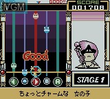 Image in-game du jeu Pop'n Music GB Animation Melody sur Nintendo Game Boy Color