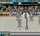 Image in-game du jeu Power Spike Pro Beach Volleyball sur Nintendo Game Boy Color