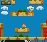 Image in-game du jeu Rainbow Islands sur Nintendo Game Boy Color
