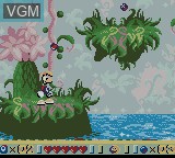 Image in-game du jeu Rayman - Mister Dark no Wana sur Nintendo Game Boy Color