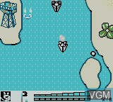 Image in-game du jeu Rip-Tide Racer sur Nintendo Game Boy Color