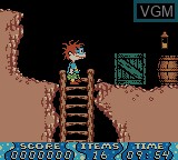 Image in-game du jeu Rugrats - Time Travellers sur Nintendo Game Boy Color