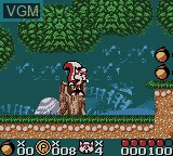 Image in-game du jeu Mr. Nutz sur Nintendo Game Boy Color