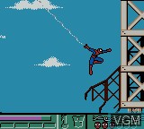 Image in-game du jeu Spider-Man 2 - The Sinister Six sur Nintendo Game Boy Color