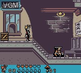 Image in-game du jeu Spirou - The Robot Invasion sur Nintendo Game Boy Color