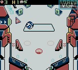 Image in-game du jeu Super Robot Pinball sur Nintendo Game Boy Color