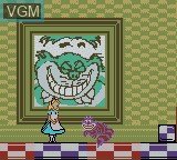 Image in-game du jeu Alice in Wonderland sur Nintendo Game Boy Color