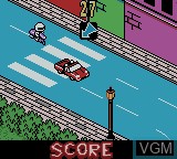 Image in-game du jeu Radikal Bikers sur Nintendo Game Boy Color