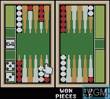 Image in-game du jeu Backgammon sur Nintendo Game Boy Color