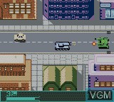 Image in-game du jeu BattleTanx sur Nintendo Game Boy Color