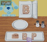 Image in-game du jeu Blue's Clues - Blue's Alphabet Book sur Nintendo Game Boy Color