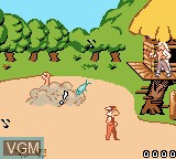 Image in-game du jeu Asterix & Obelix Contre César sur Nintendo Game Boy Color