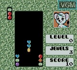 Image in-game du jeu Columns GB - Tezuka Osamu Characters sur Nintendo Game Boy Color