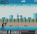 Image in-game du jeu Cyborg Kuro-chan 2 - White Woods no Gyakushuu sur Nintendo Game Boy Color