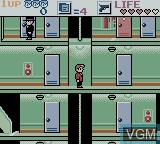 Image in-game du jeu Elevator Action EX sur Nintendo Game Boy Color