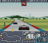 Image in-game du jeu F-1 World Grand Prix sur Nintendo Game Boy Color