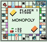 Image in-game du jeu Monopoly sur Nintendo Game Boy Color